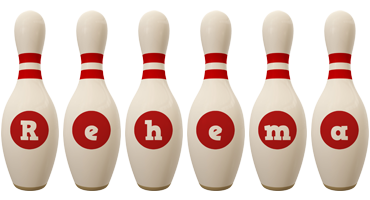 Rehema bowling-pin logo