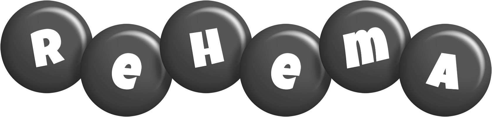 Rehema candy-black logo