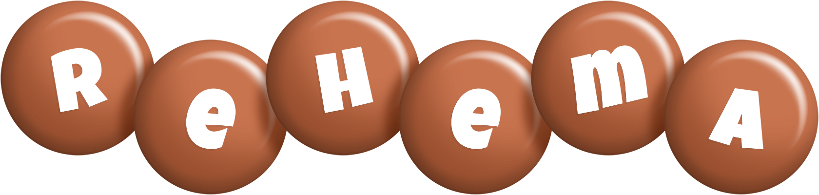 Rehema candy-brown logo