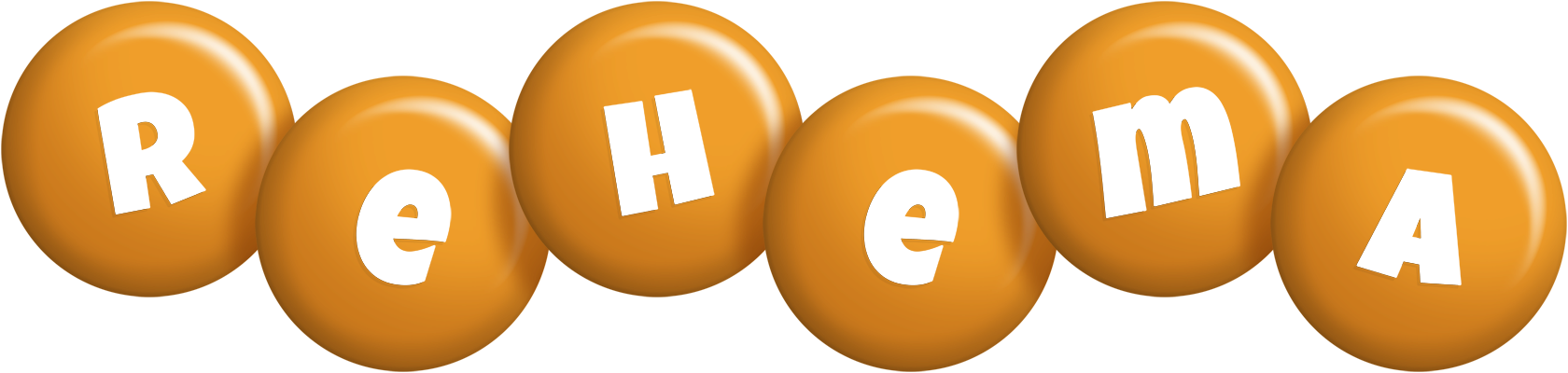 Rehema candy-orange logo