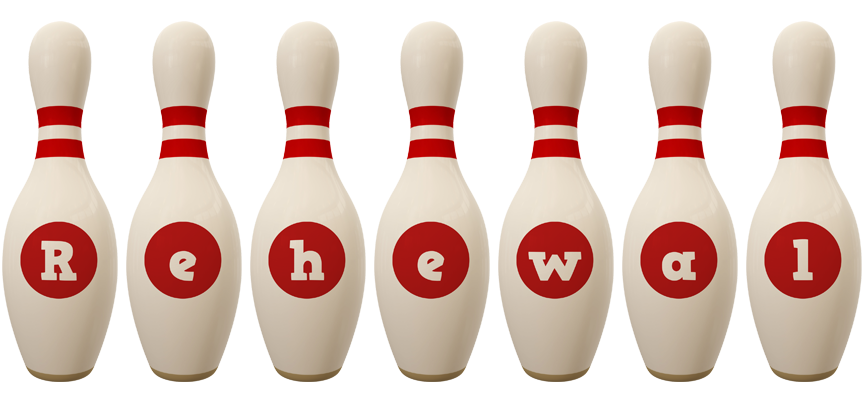 Rehewal bowling-pin logo