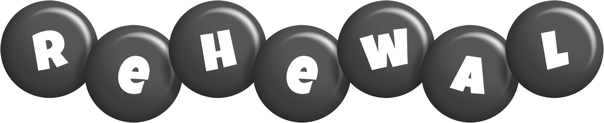 Rehewal candy-black logo