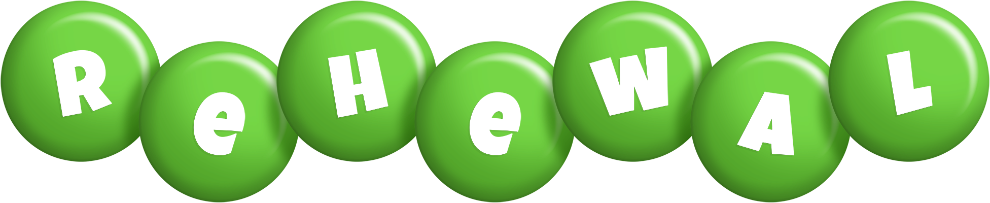 Rehewal candy-green logo