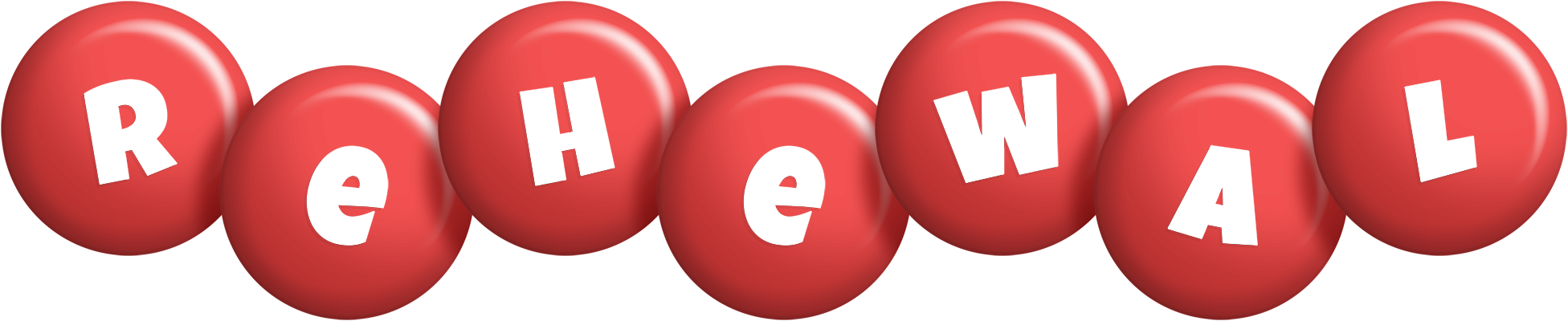 Rehewal candy-red logo