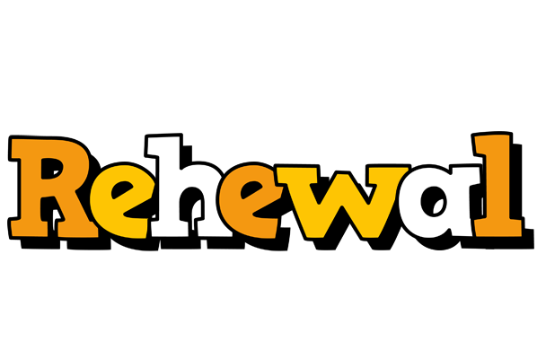Rehewal cartoon logo