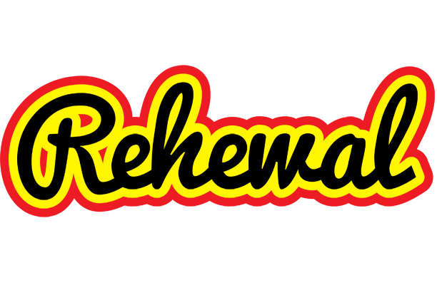 Rehewal flaming logo