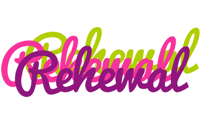 Rehewal flowers logo