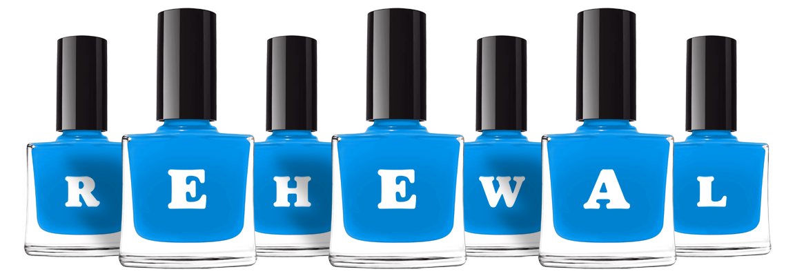 Rehewal glossy logo