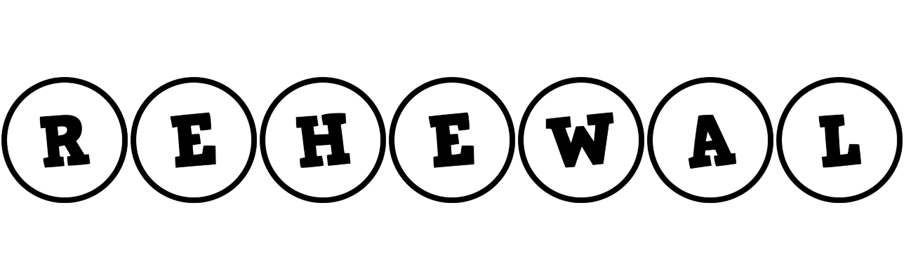 Rehewal handy logo
