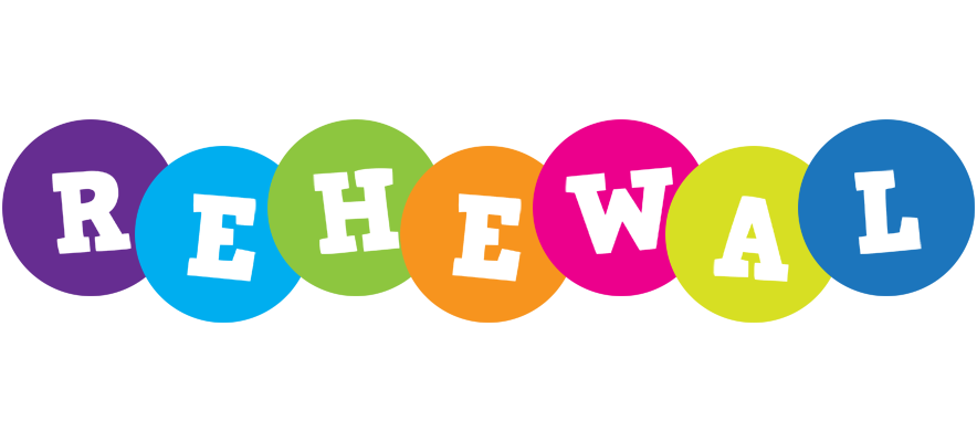 Rehewal happy logo