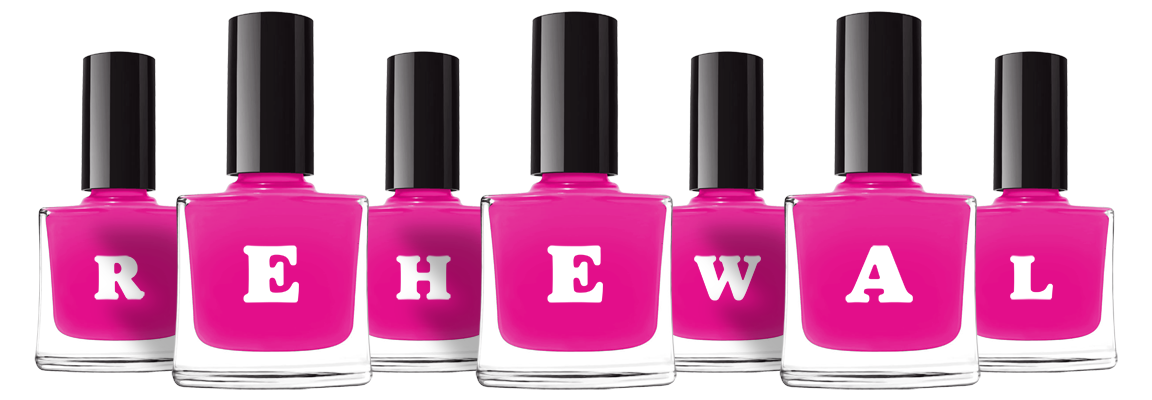 Rehewal nails logo