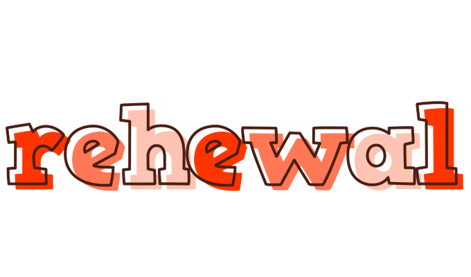 Rehewal paint logo