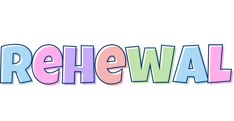 Rehewal pastel logo