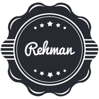 Rehman badge logo