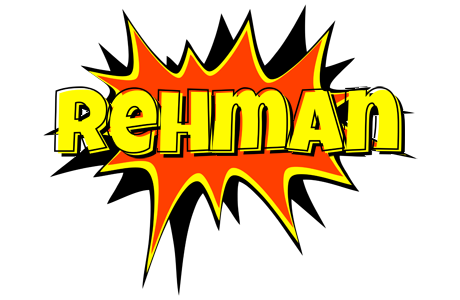 Rehman bazinga logo