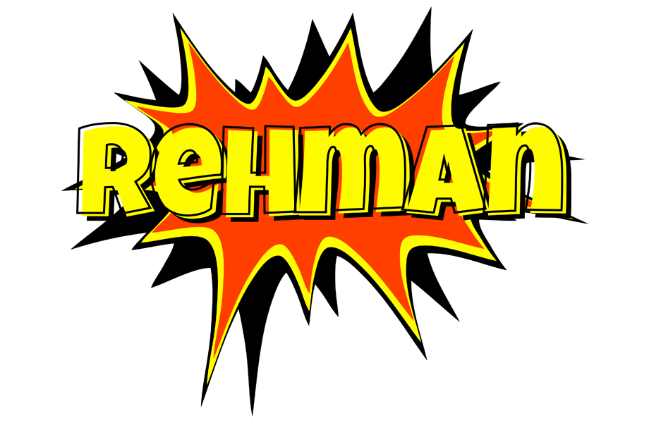 Rehman bazinga logo