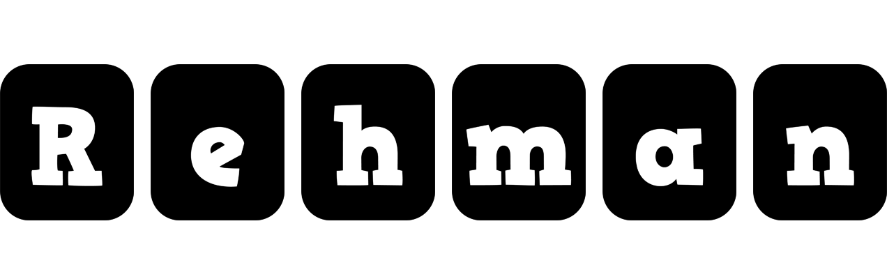 Rehman box logo