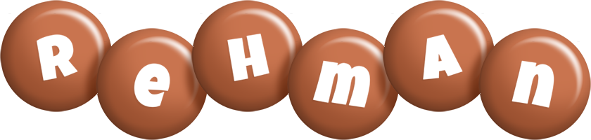 Rehman candy-brown logo