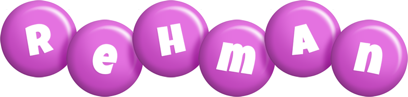 Rehman candy-purple logo