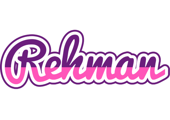 Rehman cheerful logo