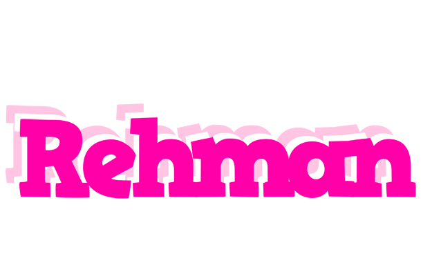 Rehman dancing logo