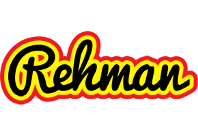 Rehman flaming logo