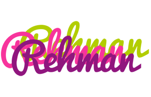 Rehman flowers logo