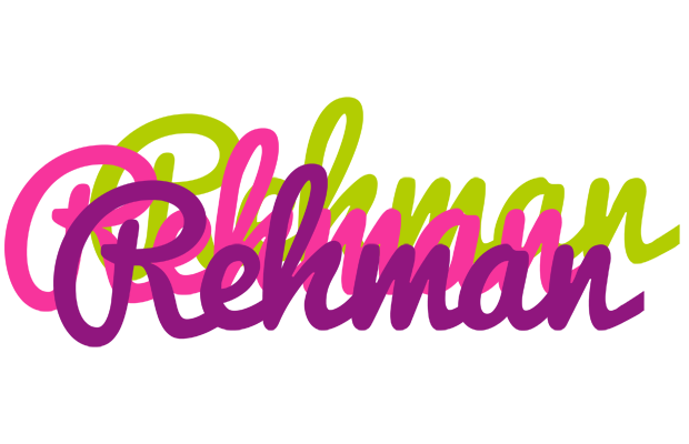 Rehman flowers logo