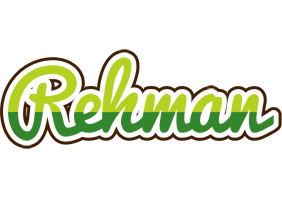 Rehman golfing logo