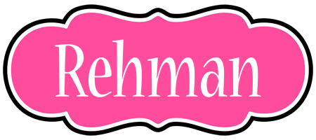 Rehman invitation logo