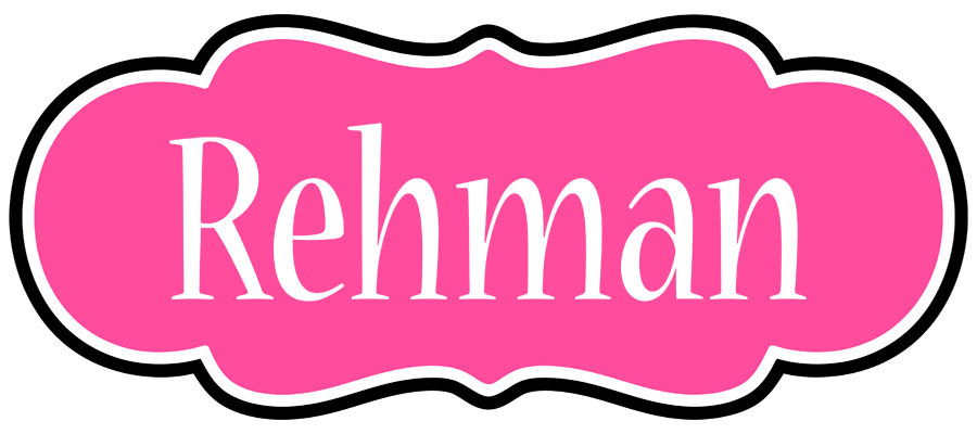 Rehman invitation logo