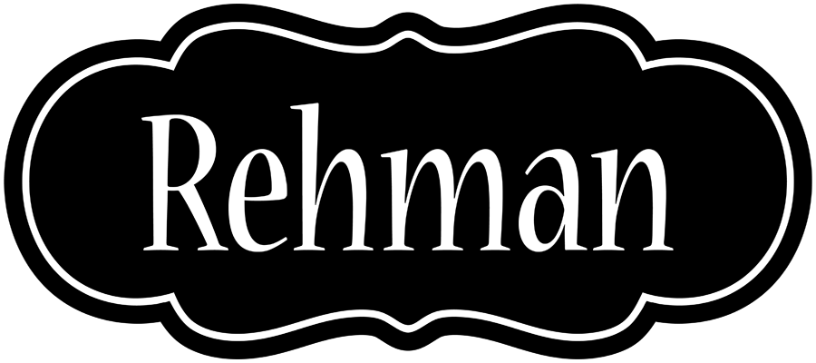 Rehman welcome logo