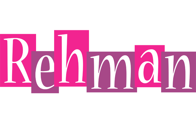 Rehman whine logo