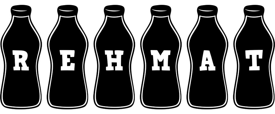 Rehmat bottle logo