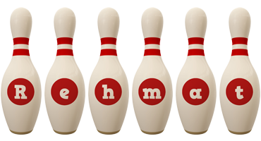 Rehmat bowling-pin logo