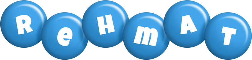 Rehmat candy-blue logo