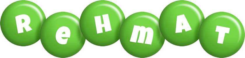 Rehmat candy-green logo