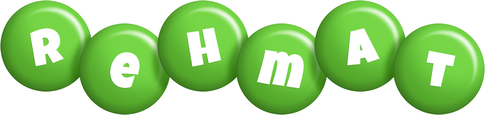 Rehmat candy-green logo