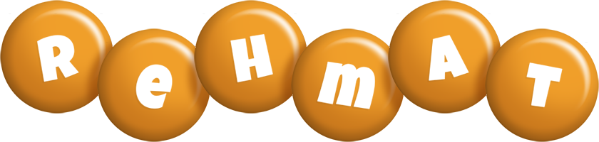 Rehmat candy-orange logo