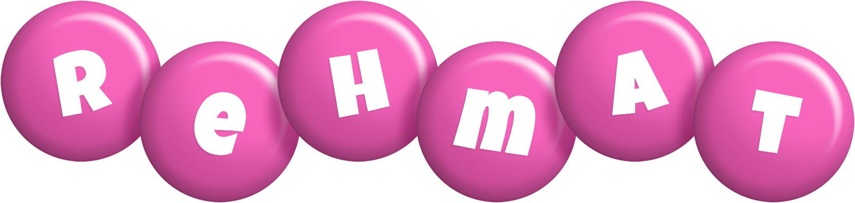 Rehmat candy-pink logo
