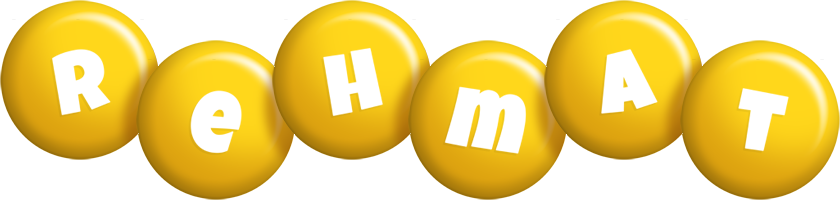 Rehmat candy-yellow logo