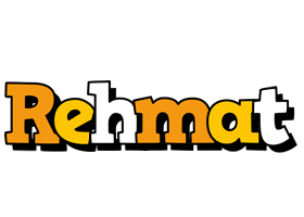 Rehmat cartoon logo