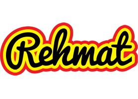 Rehmat flaming logo