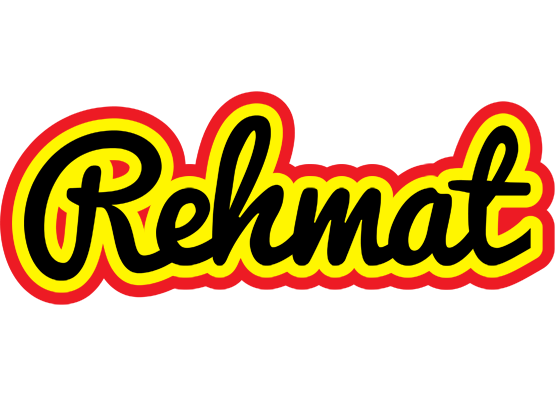 Rehmat flaming logo