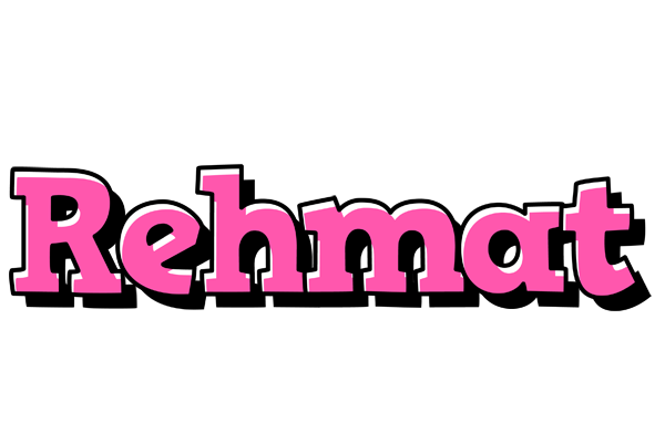 Rehmat girlish logo