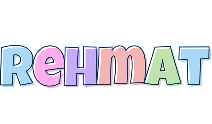 Rehmat pastel logo