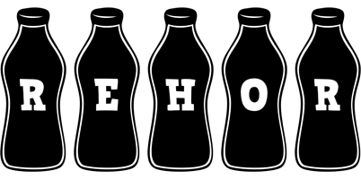 Rehor bottle logo