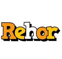 Rehor cartoon logo