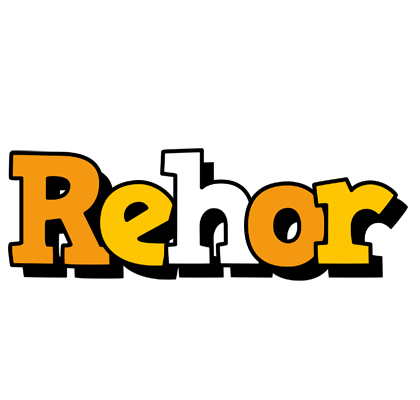 Rehor cartoon logo