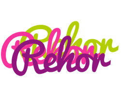 Rehor flowers logo